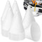 Disposable Engine Oil Funnels, Paper Funnels for Motor Oil, 6 oz Disposable Engine Oil Funnel for Gas, Car Oil Change Fluid (paper -60 pcs)...