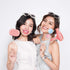 25Pcs Spa Photo Booth Props with Stick, Makeup/Spa Party Decorations for Women, Girls, Birthday Party Decorations, Makeup Selfie Props...