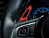 iJDMTOY Aluminum Paddle Shifter Extensions Compatible with Subaru BRZ Impreza WRX Legacy XV Crosstrek Red Matte Finish...