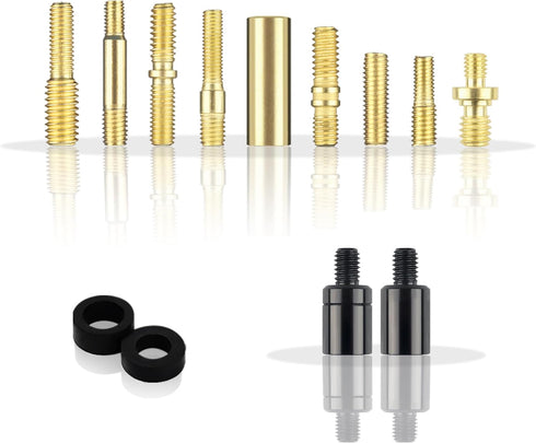 13 PCS Truck Antenna Adapter Accessories for Truck/Car Kit,11 Screws&2 Rubber Washers Replacement for Toyota,Jeep,Wrangler,Denali,Tantu,Douqi,Ford...