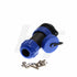 HangTon HE21 4 Pin Circular Connector Quick Disconnect Waterproof Aviation Outdoor Female Plug & Male Panel Socket 21mm...