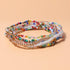 Handmade Stackable Beaded Bracelets for Women Layering Strand Colorful Beads Bracelets Set Boho Adjustable Muilty-layered Seed Stretch Wristbands ...