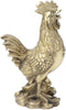 Hilitand Brass Luck Rooster Chicken Statue Feng Shui for Decor Meaning Good Luck and Wealth one of The Zodiac Signs 10cm/3.94in...