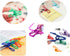 30 Pcs 2 Inch 10 Different Random Colors Chip Clips, PVC Coating High Elasticity Strength Clothes Pins, Food Clips and Bag Clips...