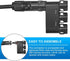 Solar Branch Connector 50A,DC1500V IP68 Waterproof 3 to 1 Y Connectors for Parallel Connection Between Solar Panels (1 Pair M/FFF + F/MMM)...