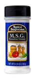 Spice Supreme M.S.G. Monosodium Glutamate, plastic shaker, 4.25-oz....