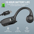 HCMOBI Bone Conduction Headphones Bluetooth 5.2 Wireless Open-Ear Sports Headphones with Mic, 8H Playtime Waterproof Headset for Running, Cycling,...