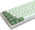 Matcha Keycaps PBT Dye-Sublimation XDA Profile English Custom Keycaps 60 Percent ANSI US Layout for 61 64 68 87 104 108 Mechanical Keyboard(Matcha...