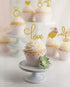 JeVenis Set of 44 Wedding Cupcake Toppers Diamond Ring Cupcake Toppers I Do Cupcake Topper for Wedding Engagement Bridal Shower Decorations...