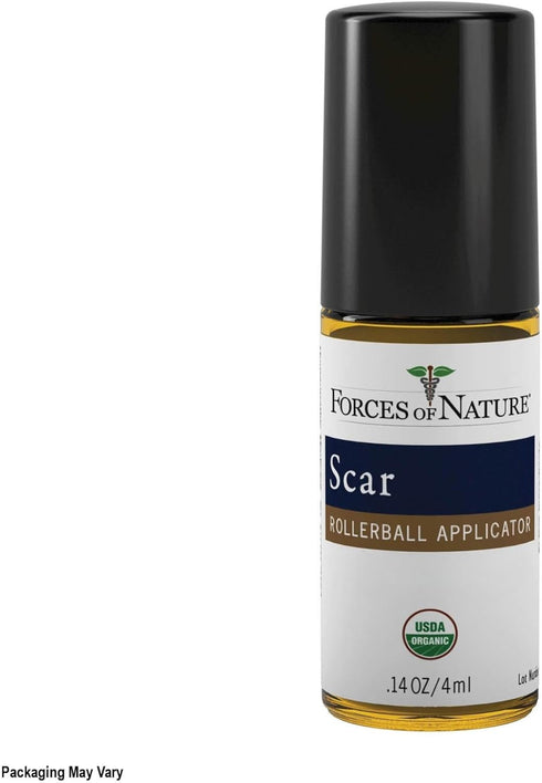 Forces Of Nature, Medicine Scar Control Rollerball Organic, 0.14 Fl Oz...