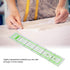 Quilting Sewing Ruler,5 x 30cm High Transparent Sewing Drawing Template Tailor Dressmaker Quilting Tool with Grid Lines for Designers Tailors Quil...