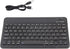 Mini Keyboard, Spanish Keyboard 78 Keys, Multifunctional Keyboard Touchpad Keyboard Storage & Presentation Materials...