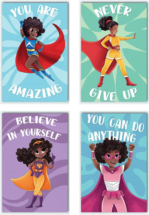 L&O Goods Inspirational Wall Art Decor Posters | Motivational & Positive Quotes & Sayings | Six 8 x 10 White Framed Prints Perfect Decorations For...