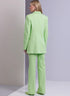 Vogue Misses’ Loose-Fitting Unlined Jacket, Knit Crpped Top and Wide-Legs Pants Sewing Pattern Packet, Design Code V1960, Sizes 8-10-12-14-16...