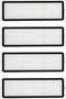 Replacement HEPA Filter Compatible for Dreame Bot L10S Ultra Robot Vacuum Cleaner Parts Accessories 4PCS...