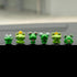 Frogs Car Dash Decoration Rear View Mirror Ornament, 6PCS Funny Dashboard Decoration Cute Car Accessories...