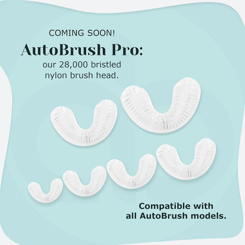 autobrush Silicone U Shaped Brush Head Replacement, Brush Head Refills, 360 Degree Oral Teeth Cleaning, Automatic Toothbrush Head Accessories, Adu...