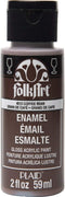 FolkArt Enamel Glass & Ceramic Paint in Assorted Colors (2 oz), 4013, Coffee Bean...