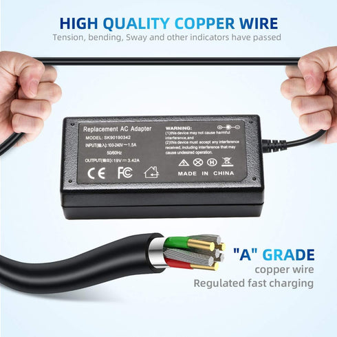 19V AC Adapter Charger for JBL Boombox Portable Bluetooth Waterproof Speaker Replacement JBL Xtreme Xtreme 2 Portable Wireless Bluetooth Speaker 6...