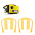 2pcs Car Washer C Clip, Car Wash Machine Quick Connector Buckle Pressure Washer Replacement Part for Karcher K2 K3 K7 High Pressure Washer (Yellow...