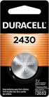 Duracell 2430 3V Lithium Battery, 1 Count Pack, Lithium Coin Battery for Medical and Fitness Devices, Watches, and more, CR Lithium 3 Volt Cell...