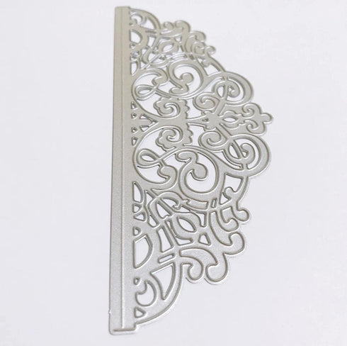 Flower Border Metal Die Cuts,Wedding Invitation Lace Frame Cutting Dies Cut Stencils for DIY Scrapbooking Cards Decorative Embossing Paper Dies fo...
