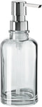 Oggi 12oz Round Glass Lotion and Soap Dispenser for Kitchen or Bath-Clear...