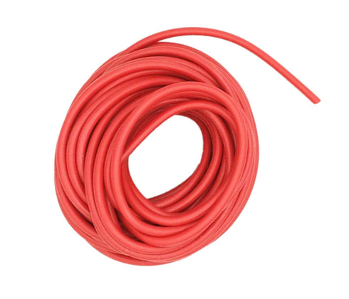 Electric Copper Core Flexible Silicone Wire Cable Red (22AWG 40KV) 5M...