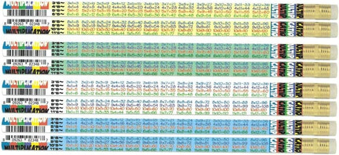 Musgrave Multiplication Math Table Designer Pencil for Awards, Incentives and Motivation (36)...