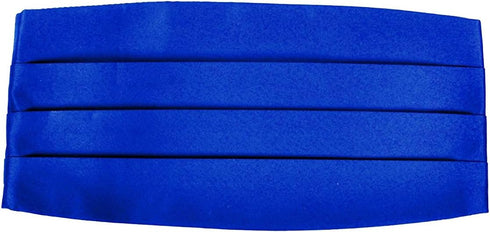 Men's Royal Blue Cummerbund Cumberbund for a Tuxedo One Size...