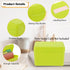 BTSKY 1 Pack 4 x 6 inch Index Card Box - Index Card Holder Notecard Box Recipe Card Box Plastic Storage Organizer for Filling Index Cards, Note Ca...
