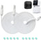10FT L-Shape Connector Power Extension Cable for Wyze Cam Pan V3 & Blink Outdoor (3rd Gen) Camera - Flat Charging Power Cord (White) 2 Pack - Not ...