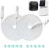 10FT L-Shape Connector Power Extension Cable for Wyze Cam Pan V3 & Blink Outdoor (3rd Gen) Camera - Flat Charging Power Cord (White) 2 Pack - Not ...