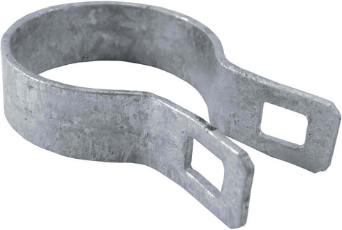 4" Brace Band for Chain Link Fence - Use for 4" Outside Diameter Post/Pipe - Galvanized Chain Link Brace Band - 3 Pack...