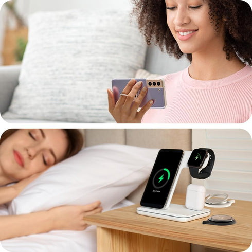 Sinjimoru Detachable Metal Phone Ring Holder Finger Kickstand, 360 Degree Rotation Available Phone Holder for Hand & Phone Grip Stand for iPhone &...