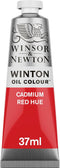 Winsor & Newton Winton Oil Color, 37ml (1.25-oz) Tube, Cadmium Red Hue...