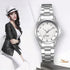 Women Watch Classic Silver Stainless Steel Waterproof Quartz Analog Watch Fashion Ladies Wrist Watches...