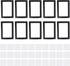 PC 10pcs 241x171mm FEP Film Stick on Gasket Protection Pad Dustproof Screen Protector Stick On Gasket for Wanhao D7/Anycubic Photon/Photon-S...