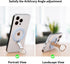 PZOZ Magnetic Phone Ring Grip Finger Holder for MagSafe, 360° Adjustable Kickstand for iPhone 15, 14, 13, 12, Pro, Mini, Max, Plus, Compatible Mag...