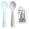 Miniware Silicone Baby Spoon for Training - BPA Free Baby Utensils - Baby Spoons Self Feeding 6 Months | 100% Food Grade Silicone - Modern & Dishw...