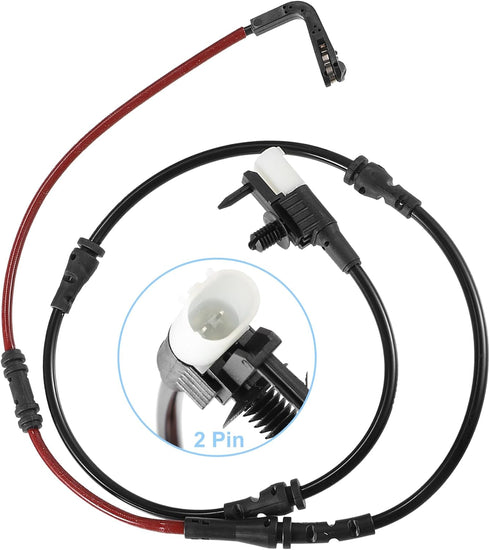 ACROPIX Front Rear Brake Pad Wear Sensor Lead Replacement Fit for Land Rover - Pack of 2 Black Red Yellow...