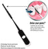 Charcoal Whitening Soft Brushes 4ct with 80 Count Charcoal Floss Picks...