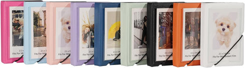 Mini Instant Film Photo Album Holds 28 Photos Fits For Fujufilm instax Mini 11 9 8 8+ 70 7S 90 25,Polaroid,Lomography (White)...