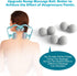 Abnaok Neck Massager, Upgrade Neck Roller for Pain Relief Deep Tissue, Trigger Point Roller Massager with 6 Wheels, Handheld Shiatsu Shoulder Mass...
