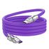 USB C to USB C Silicone Cable 10FT, Ultra Flexible & Soft USB Type C 100W Fast Charging Cable, Geek Industrial PD Data Transfer Cable for Phones,T...