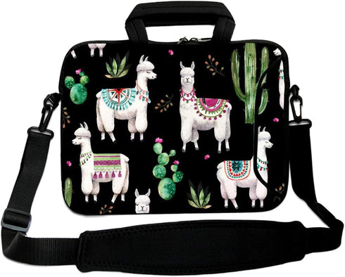 11 11.6 12 13 Inch Laptop Shoulder Bag Carrying Case Laptop Sleeve Computer Messenger Bag Neoprene Waterproof Protective Tablet Handbag Handle Sho...
