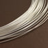 Adabele 10 Feet Authentic Sterling Silver Jewelry Wire Dead Soft (2 Rolls Total) Round Beading Wire (wire 0.6mm/22 Gauge/0.024 Inch) for Jewelry M...