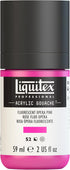 Liquitex Professional Acrylic Gouache, 2-oz (59ml) Bottle, Fluorescent Pink...