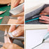 Box Cutter Blades 100 Pack Utility Knife Blades SK5 Steel Heavy Duty Razor Blades Replacement for with Storage Box for Roofing Cardboard Carpet Va...