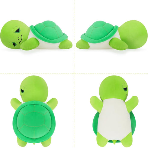Turtle Stuffed Animal,Cute Plushies Turtle Pillow,Cute Stuffed Animal Plush Toys Turtle Plush,Soft Tortoise Body Pillow Gifts for Kids Adults Birt...
